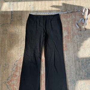 New York & Company Black Cotton Blend Pants